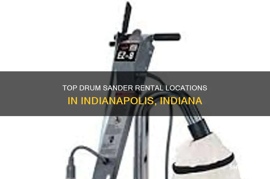 where to rent a drum sander indianapolis in