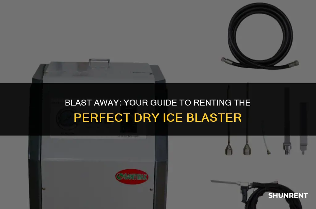 where to rent a dry ice blaster