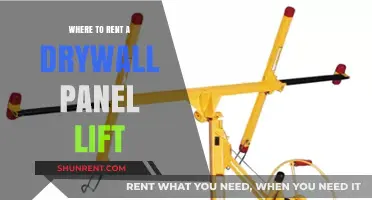 Where to Rent a Drywall Panel Lift: Top Locations and Tips
