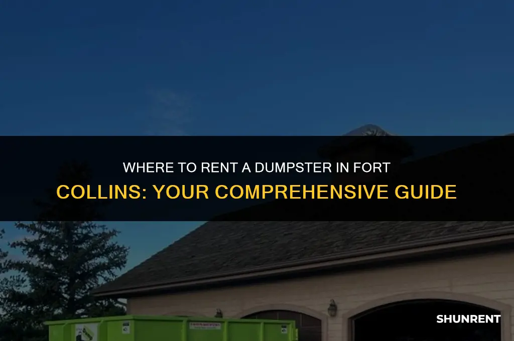where to rent a dumpster fort collins