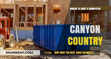 Canyon Country Dumpster Rental Guide: Top Locations and Tips