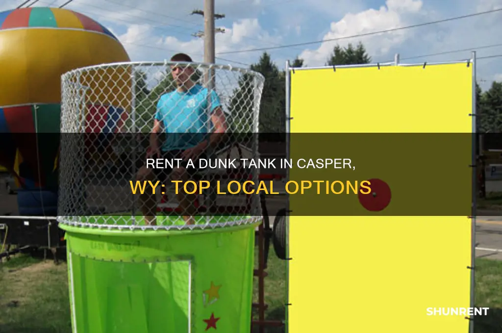 where to rent a dunk tank in casper wy