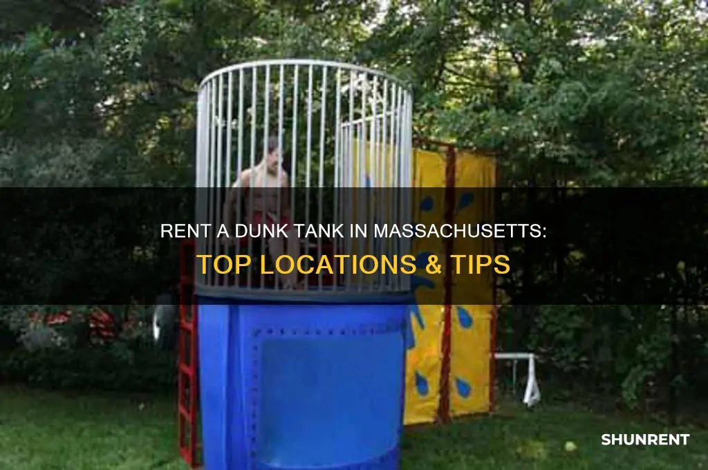 where to rent a dunk tank in massachusetts