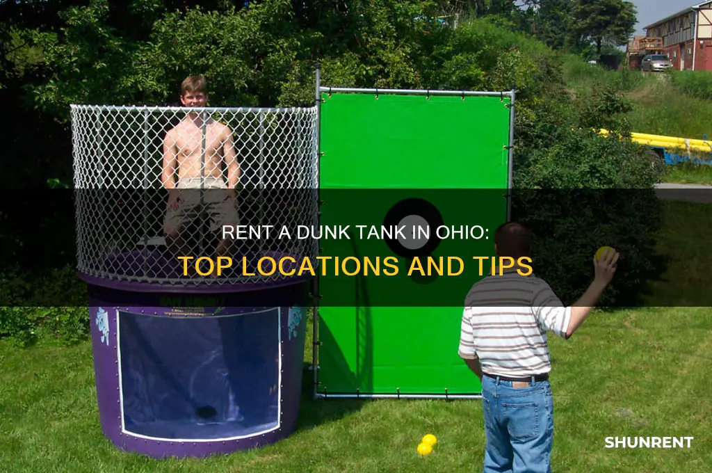 where to rent a dunk tank in ohio