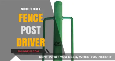 Where to Rent a Fence Post Driver: Your Ultimate Guide