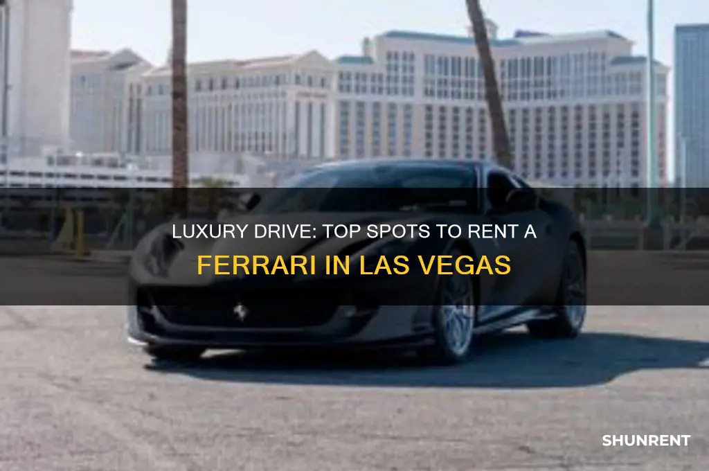 where to rent a ferrari in las vegas