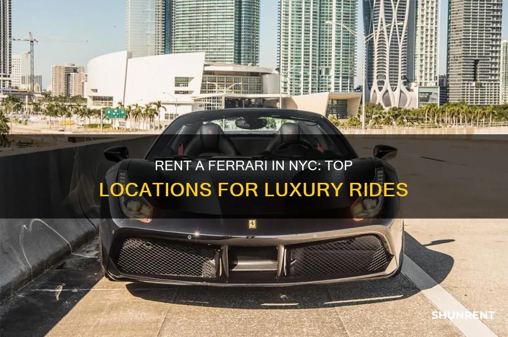 where to rent a ferrari in new york