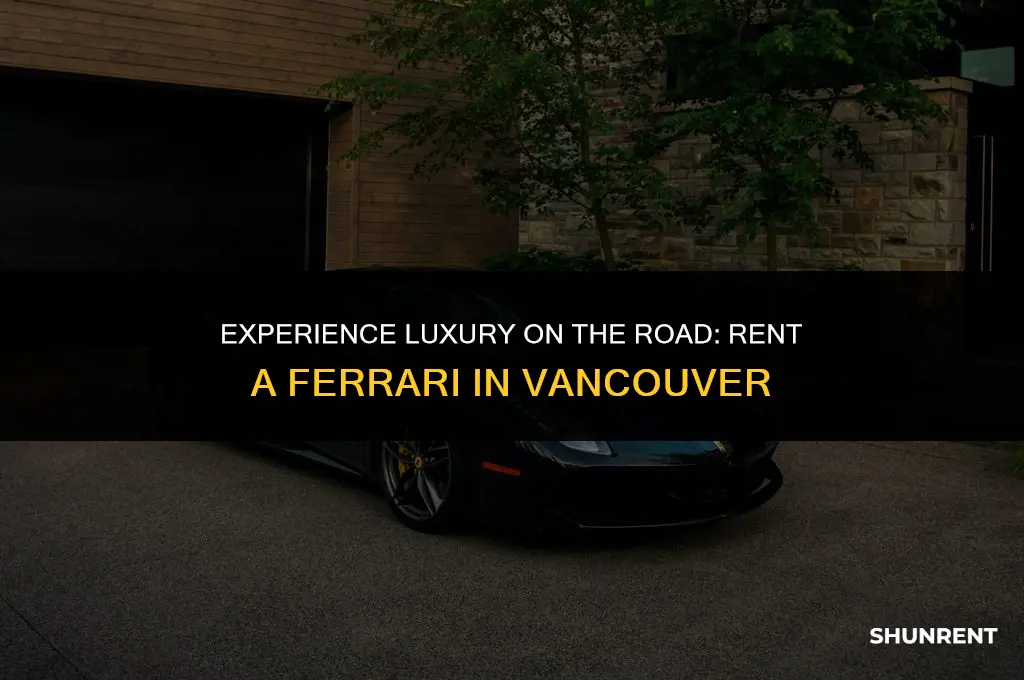 where to rent a ferrari in vancouver