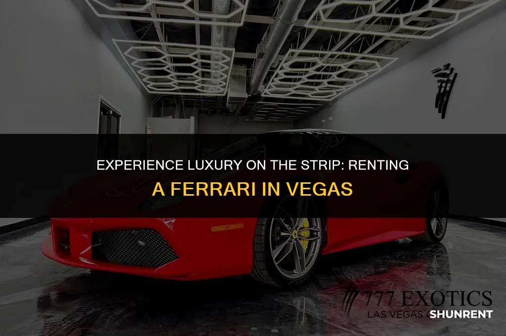 where to rent a ferrari in vegas