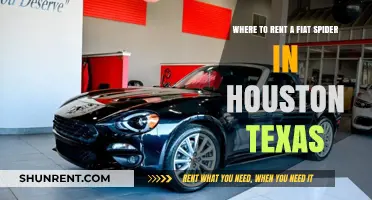 Discover Top Spots to Rent a Fiat Spider in Houston, Texas