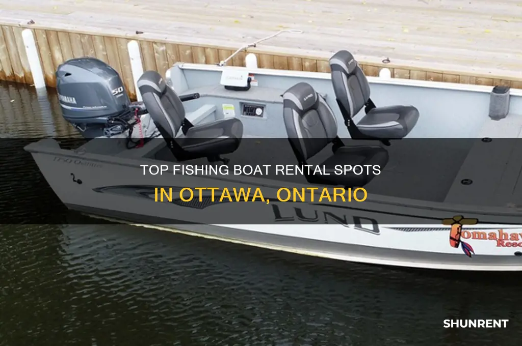 where to rent a fishing boat in ottawa ontario