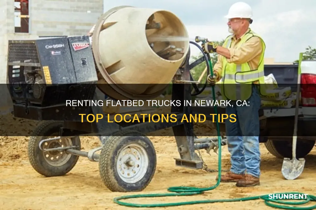 where to rent a flatbed truck in newark ca
