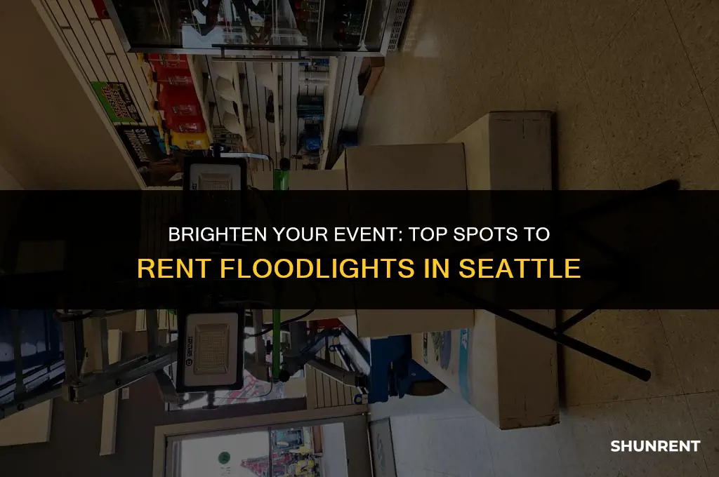 where to rent a flood light seattle