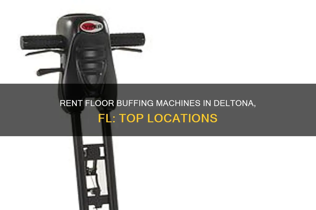 where to rent a floor buffing machine deltona fl
