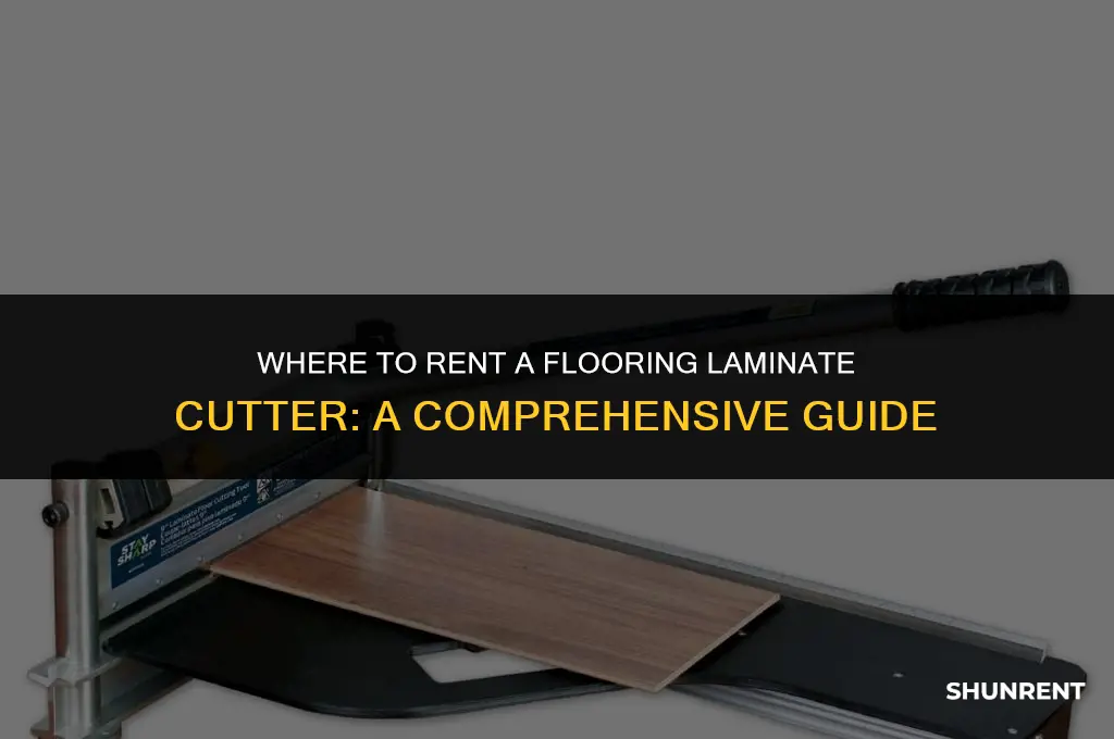 where to rent a flooring laminate cutter
