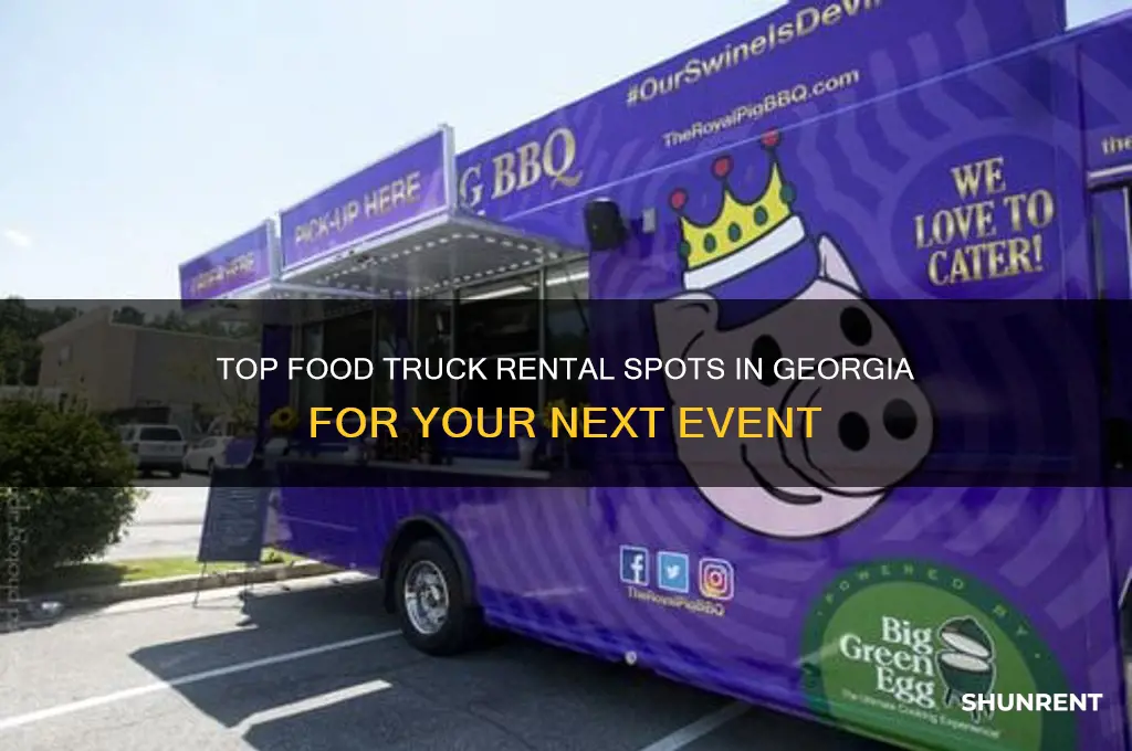 where to rent a food truck in georgia