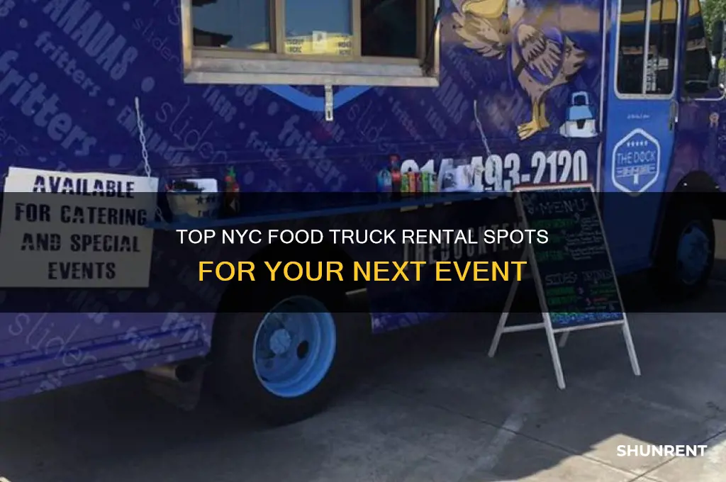 where to rent a food truck in nyc