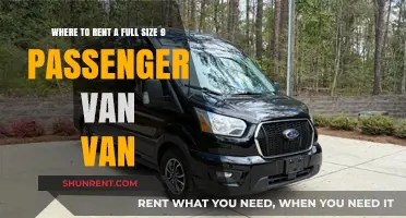 Top Locations to Rent a Full-Size 9-Passenger Van Easily