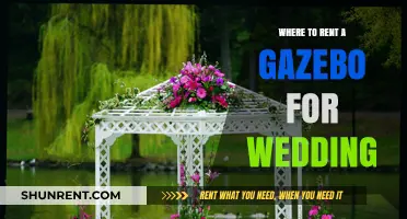 Where to Rent a Gazebo for Your Dream Wedding: Top Picks and Tips