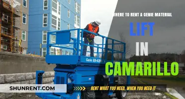 Rent Genie Material Lifts in Camarillo: Top Locations Guide