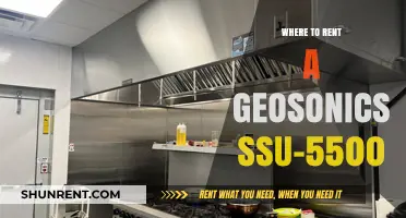 Where to Rent a GeoSonics SSU-5500: Top Locations and Tips