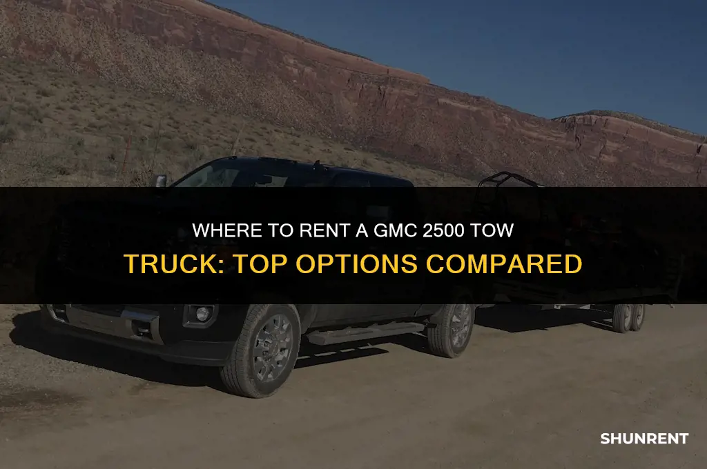 where to rent a gmc 2500 tow
