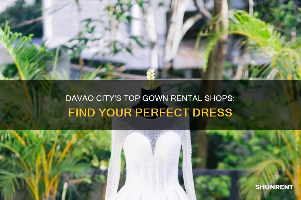 where to rent a gown in davao city