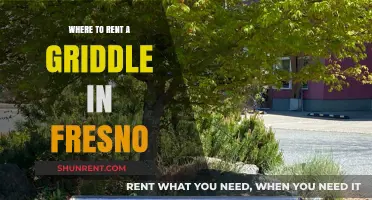 Where to Rent a Griddle in Fresno: Top Local Options