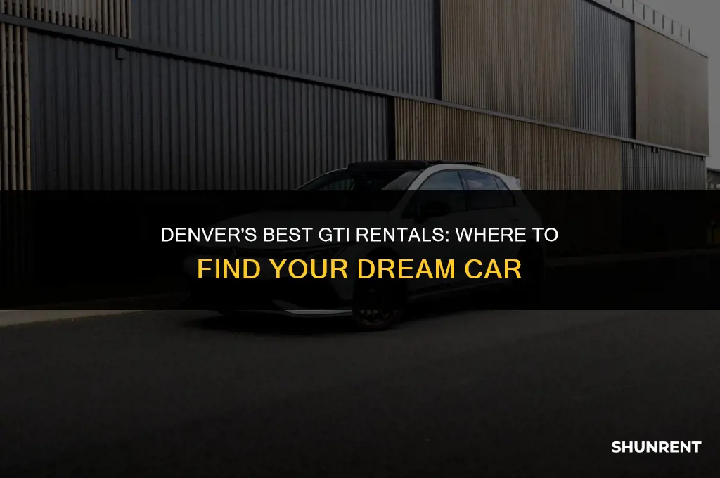 where to rent a gti in denver
