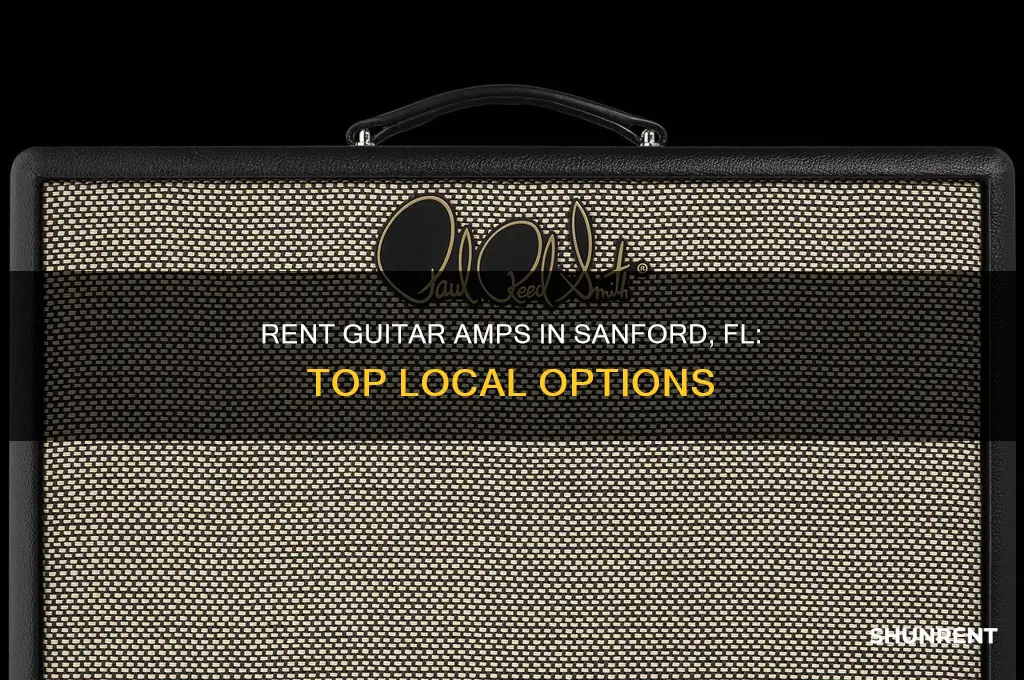 where to rent a guitar amp in sanford fl