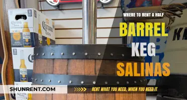Where to Rent a Half Barrel Keg in Salinas: Top Spots