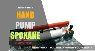 Where to Rent a Hand Pump in Spokane: Your Comprehensive Guide