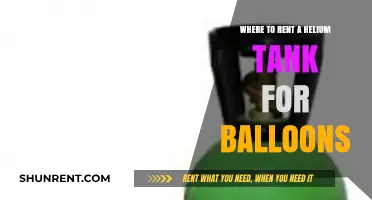 Where to Rent Helium Tanks for Balloon Parties Near You