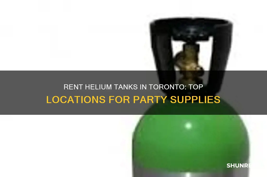 where to rent a helium tank in toronto