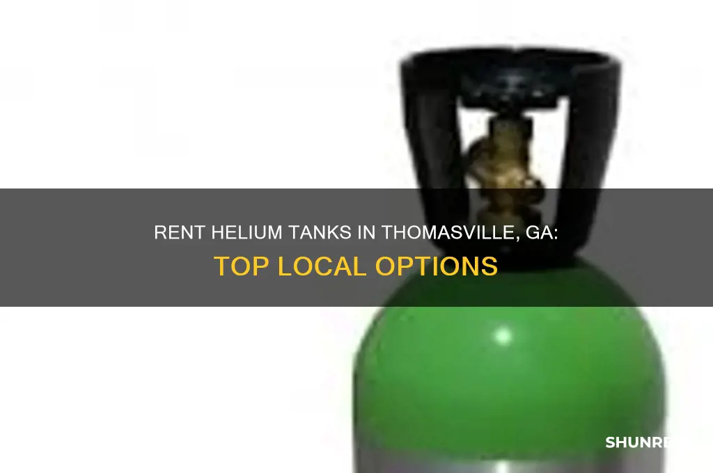 where to rent a hellium tank in thomasville georgia