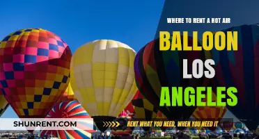 Discover Top Hot Air Balloon Rental Spots in Los Angeles