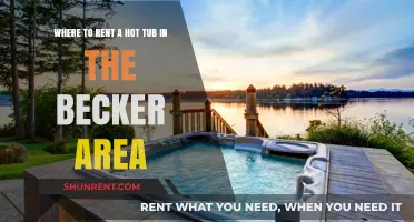 Relax Locally: Top Hot Tub Rentals in the Becker Area