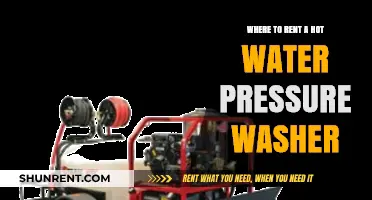 Top Locations to Rent Hot Water Pressure Washers Near You