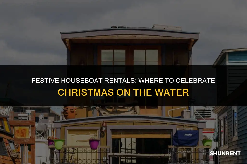 where to rent a houseboat at christmas