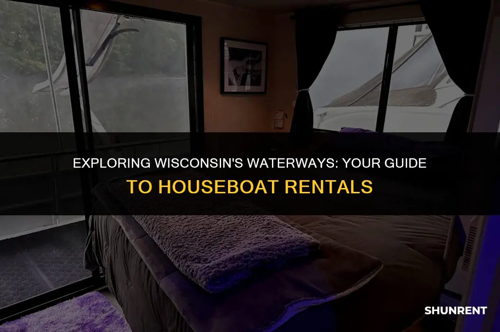 where to rent a houseboat in wisconsin