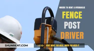 Renting a Hydraulic Fence Post Driver: Top Locations and Tips