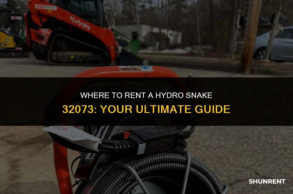 where to rent a hydro snake 32073