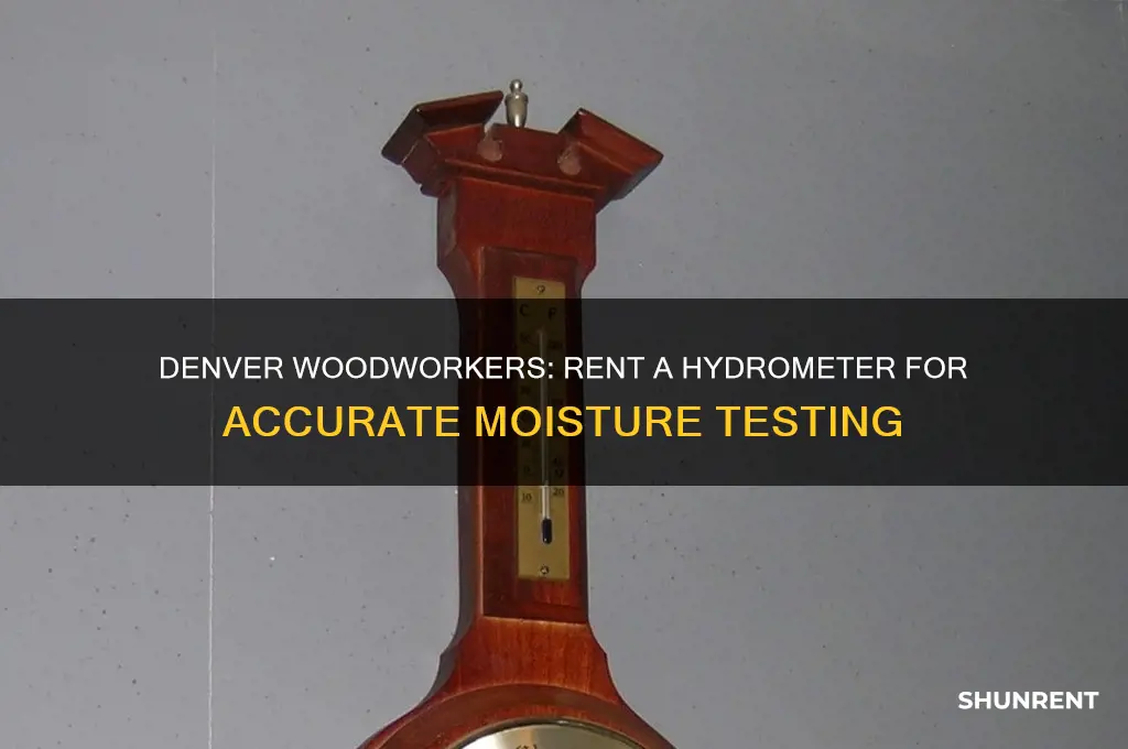 where to rent a hydrometer for wood in denver