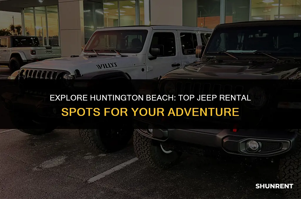 where to rent a jeep in huntingtonbeach
