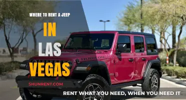 Top Jeep Rental Spots in Las Vegas for Adventure Seekers