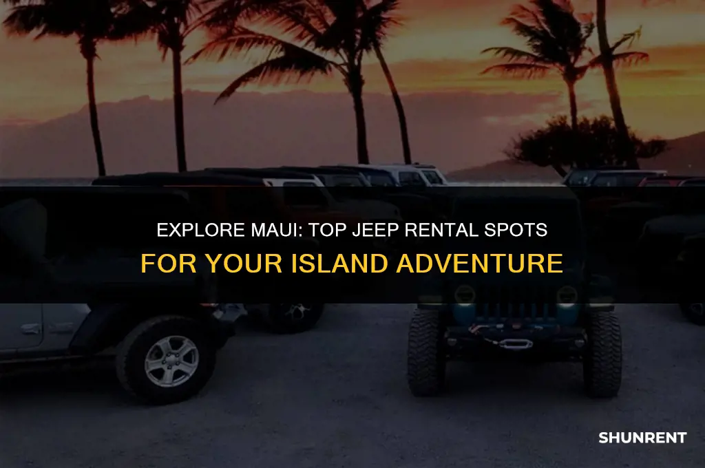 where to rent a jeep in maui