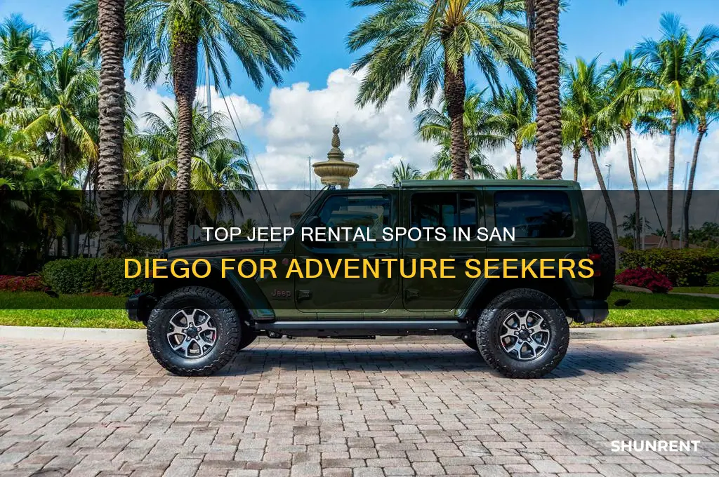 where to rent a jeep in san diego