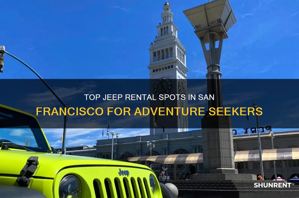 where to rent a jeep in san francisco