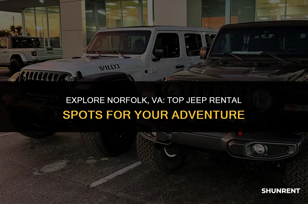 where to rent a jeep norfolk va