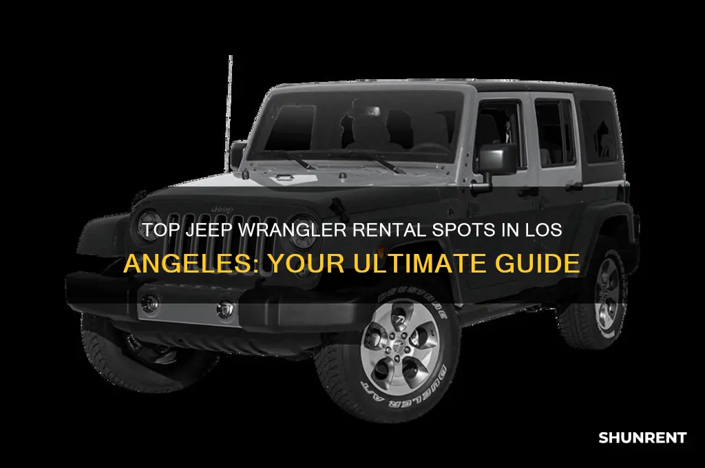 where to rent a jeep wrangler in los angeles